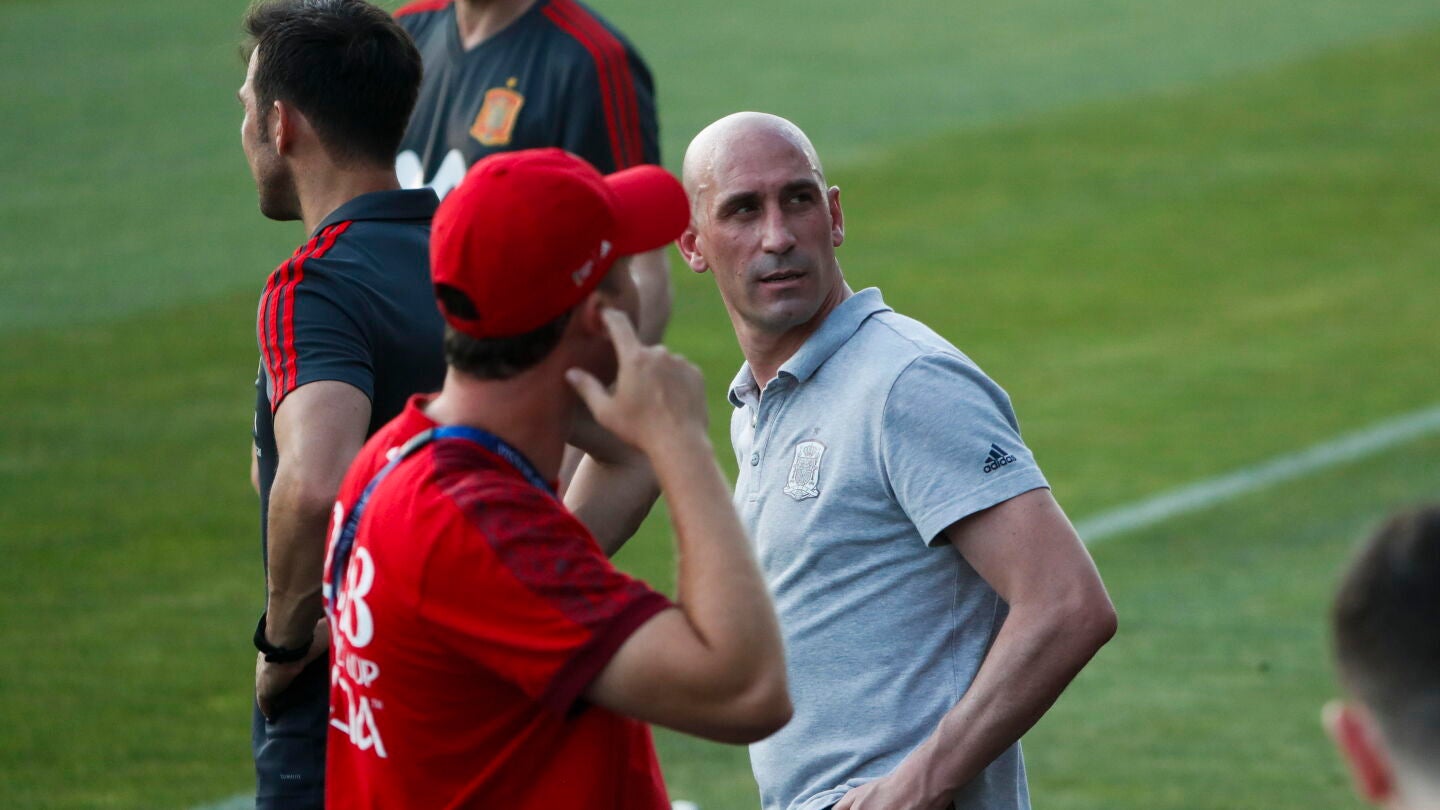 Luis Rubiales, presidente de la RFEF