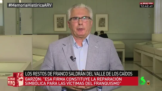 El exjuez de la Audiencia Nacional, Baltasar Garzón El exjuez de la Audiencia Nacional, Baltasar Garzón