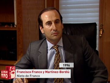 El nieto del dictador Francisco Franco y Martínez-Bordiú El nieto del dictador Francisco Franco y Martínez-Bordiú