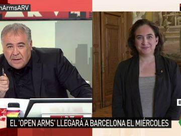 La alcaldesa de Barcelona, Ada Colau La alcaldesa de Barcelona, Ada Colau