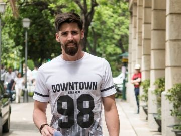 Jesús Escudero, el peluquero de 'La Manada', acude a firmar al juzgado