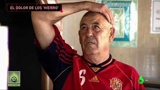 El calvario de la familia de Hierro con la eliminación de España El calvario de la familia de Hierro con la eliminación de España