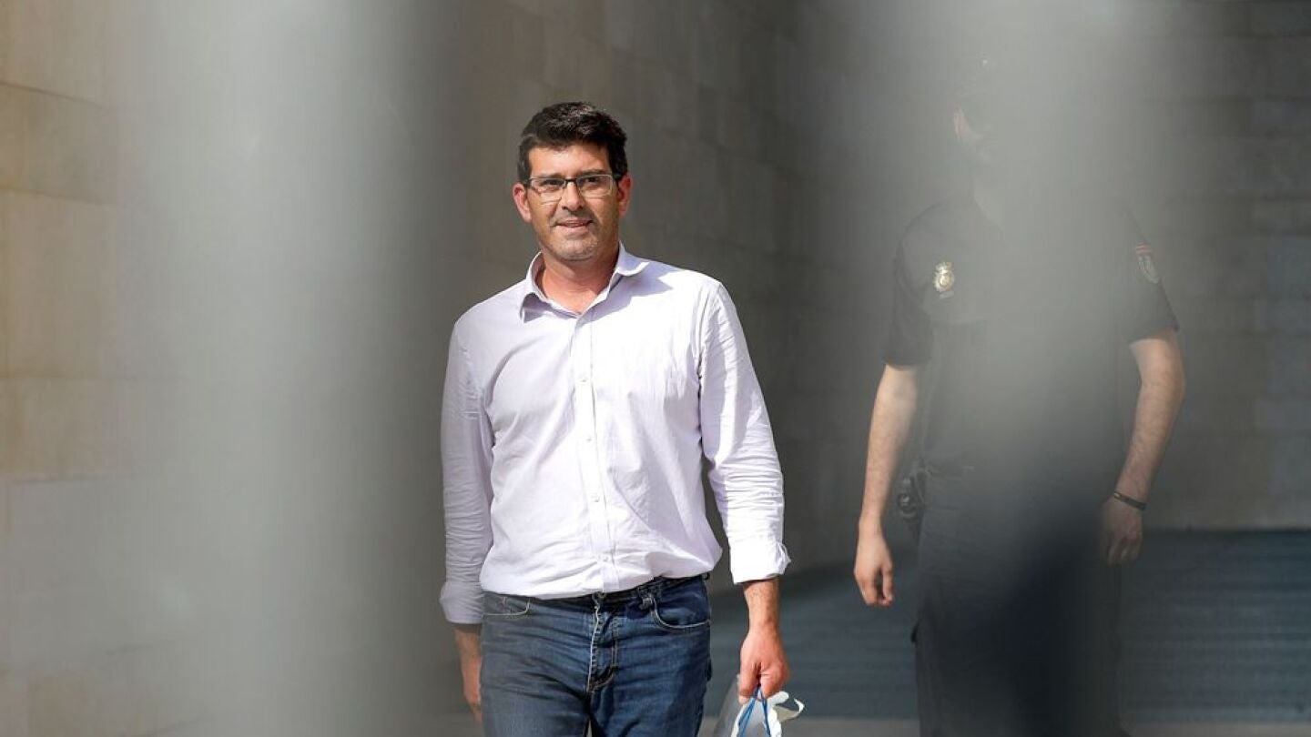 Imagen de Jorge Rodr&iacute;guez en el momento de su puesta en libertad