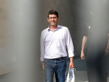 Imagen de Jorge Rodríguez en el momento de su puesta en libertad Imagen de Jorge Rodríguez en el momento de su puesta en libertad