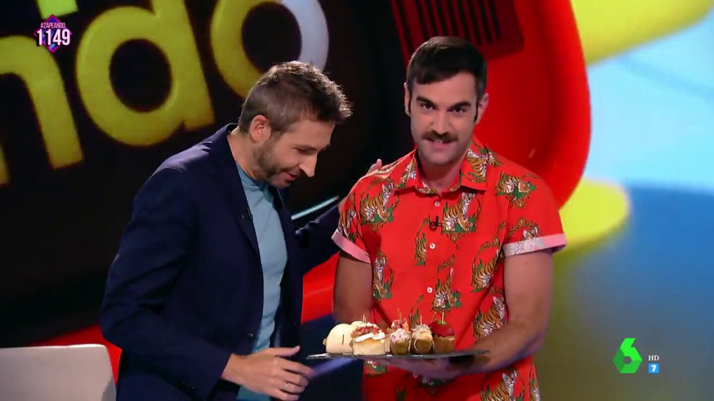 El estreno de Jon Plazaola como colaborador de Zapeando