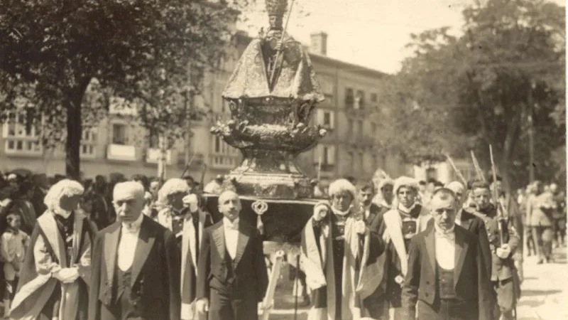 Procesión de San Fermín. 