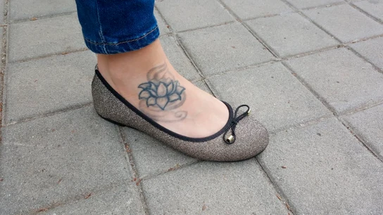 Imagen del tatuaje de la opositora a psicóloga militar Imagen del tatuaje de la opositora a psicóloga militar