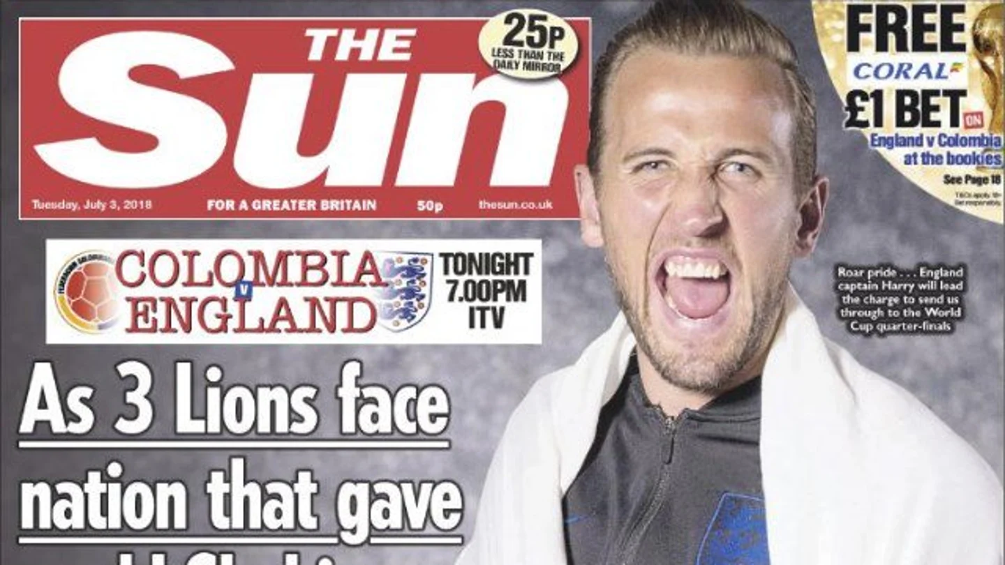 La polémica portada de 'The Sun' La polémica portada de 'The Sun'
