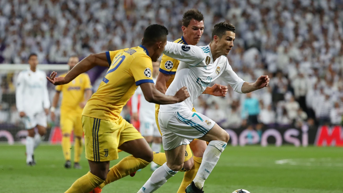 Cristiano Ronaldo, en un partido contra la Juventus Cristiano Ronaldo, en un partido contra la Juventus