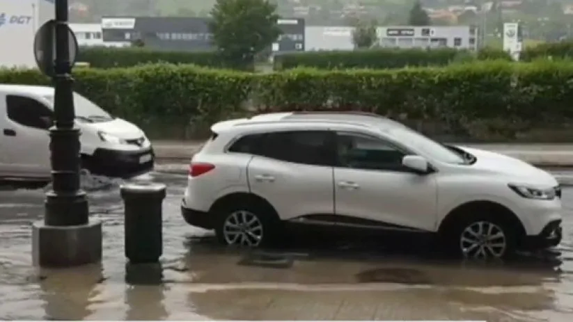 Inundación en Oviedo