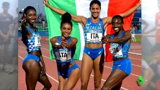 Mensaje de las atletas italianas al racista Salvini Mensaje de las atletas italianas al racista Salvini