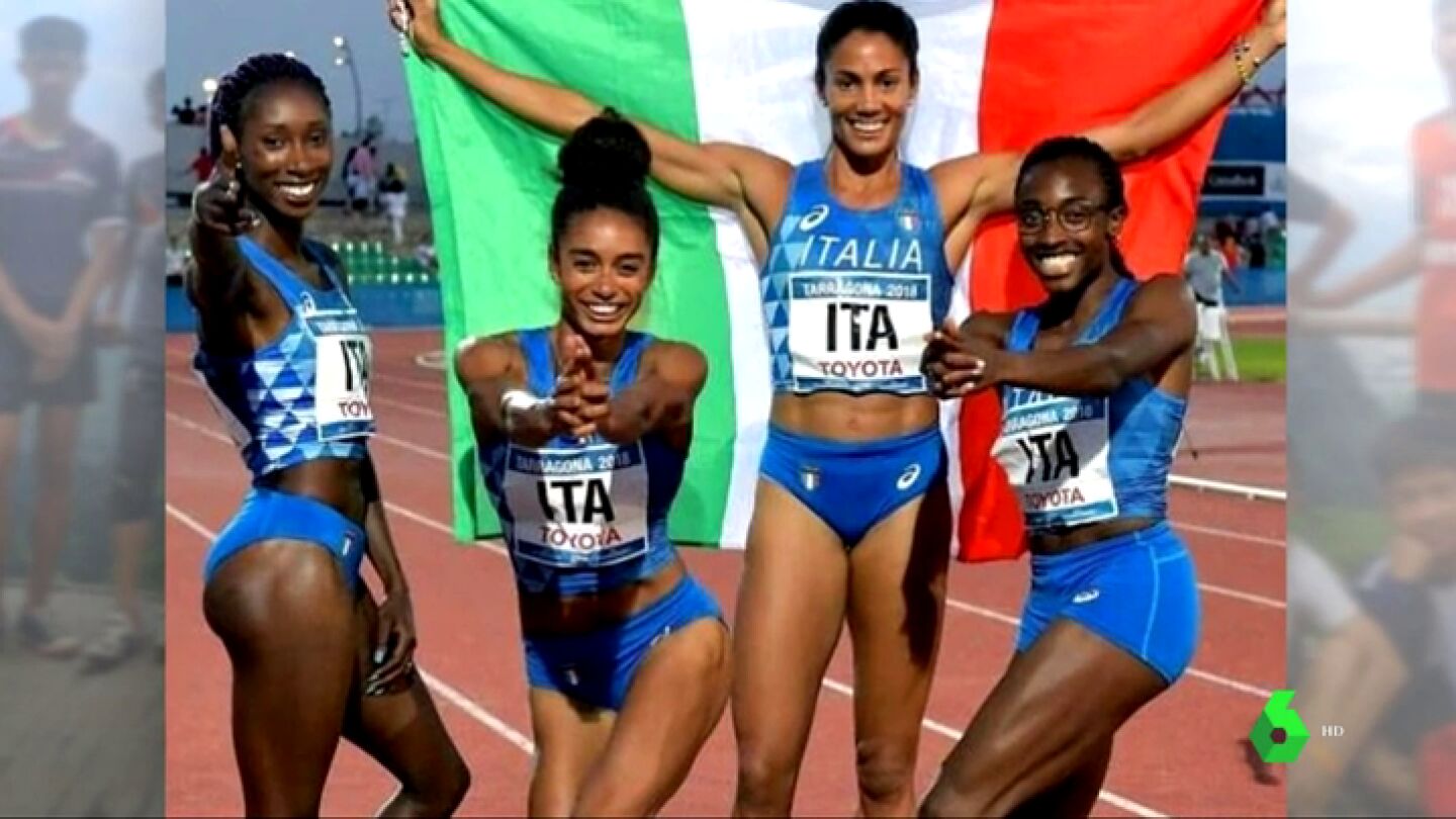 Mensaje de las atletas italianas al racista Salvini