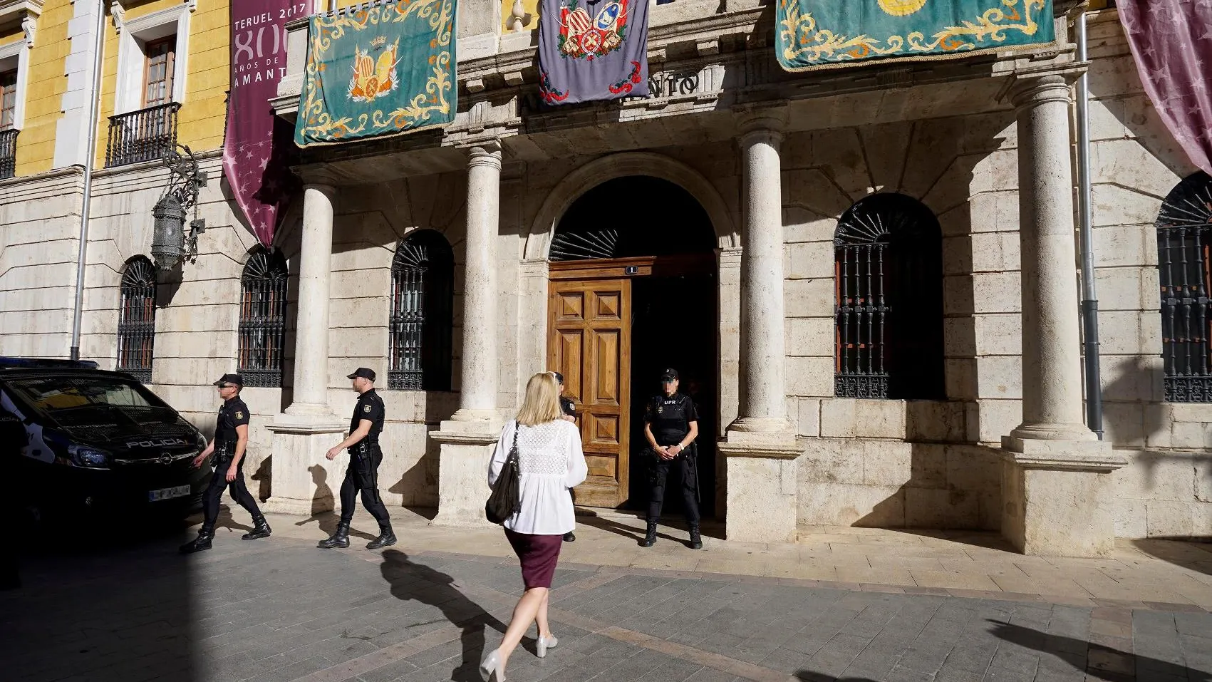 Registros en el Ayuntamiento de Teruel