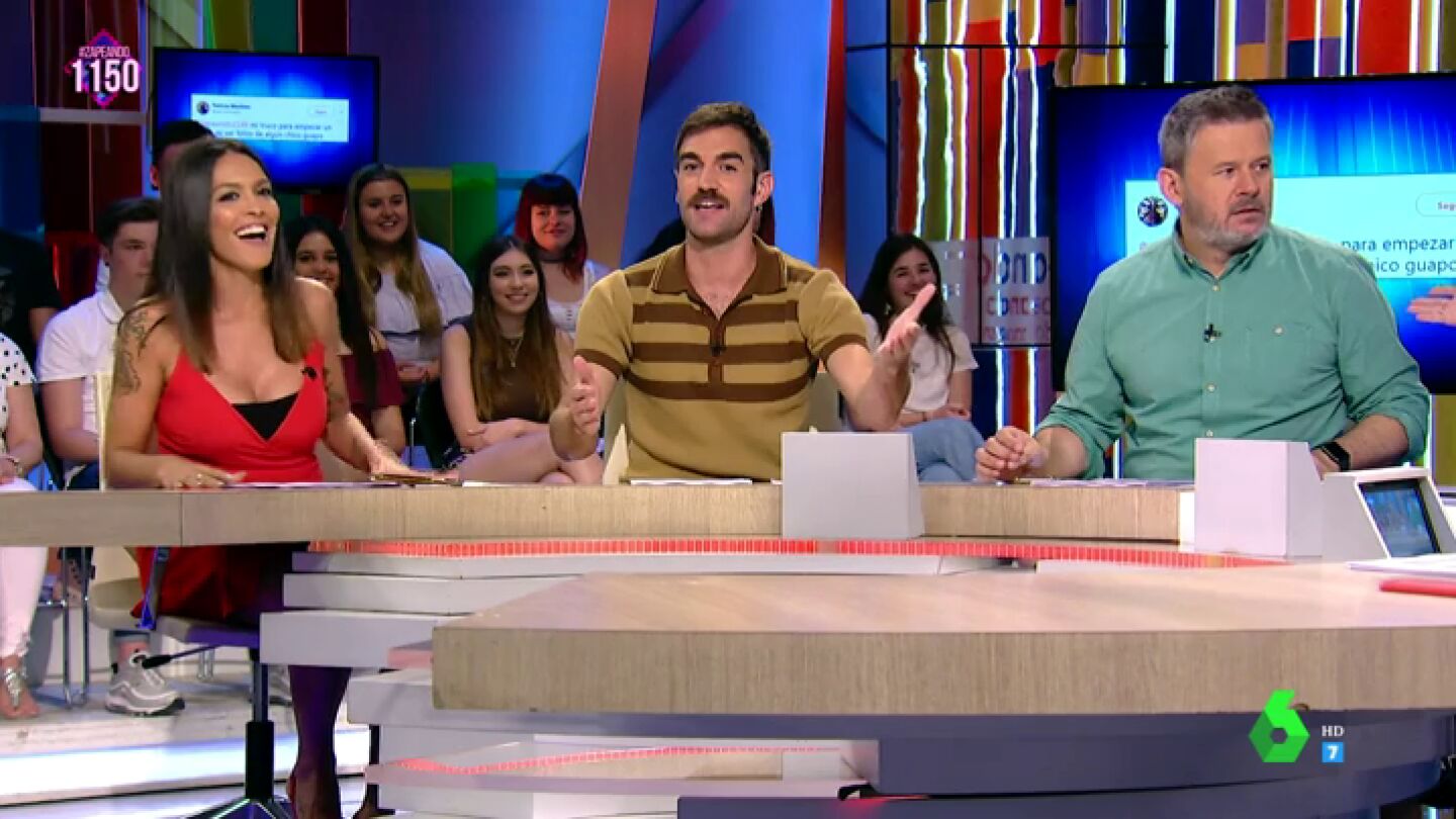 Lorena Castell, Jon Plazaola y Miki Nadal