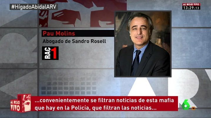 Pau Molins, abogado de Sandro Rosell