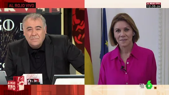 Cospedal, en Al Rojo Vivo Cospedal, en Al Rojo Vivo