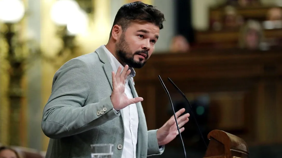 Gabriel Rufián en el Congreso