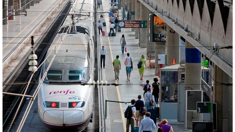 Un tren Ave de Renfe.