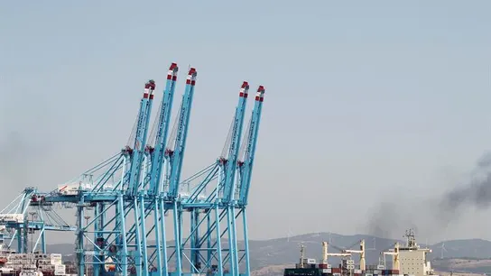 Terminales de contenedores del Puerto de Algeciras (Cádiz) Terminales de contenedores del Puerto de Algeciras (Cádiz)
