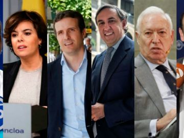 Los candidatos a la presidencia del PP terminan una campaña muy abierta con Santamaría, Cospedal y Casado como favoritos Los candidatos a la presidencia del PP terminan una campaña muy abierta con Santamaría, Cospedal y Casado como favoritos