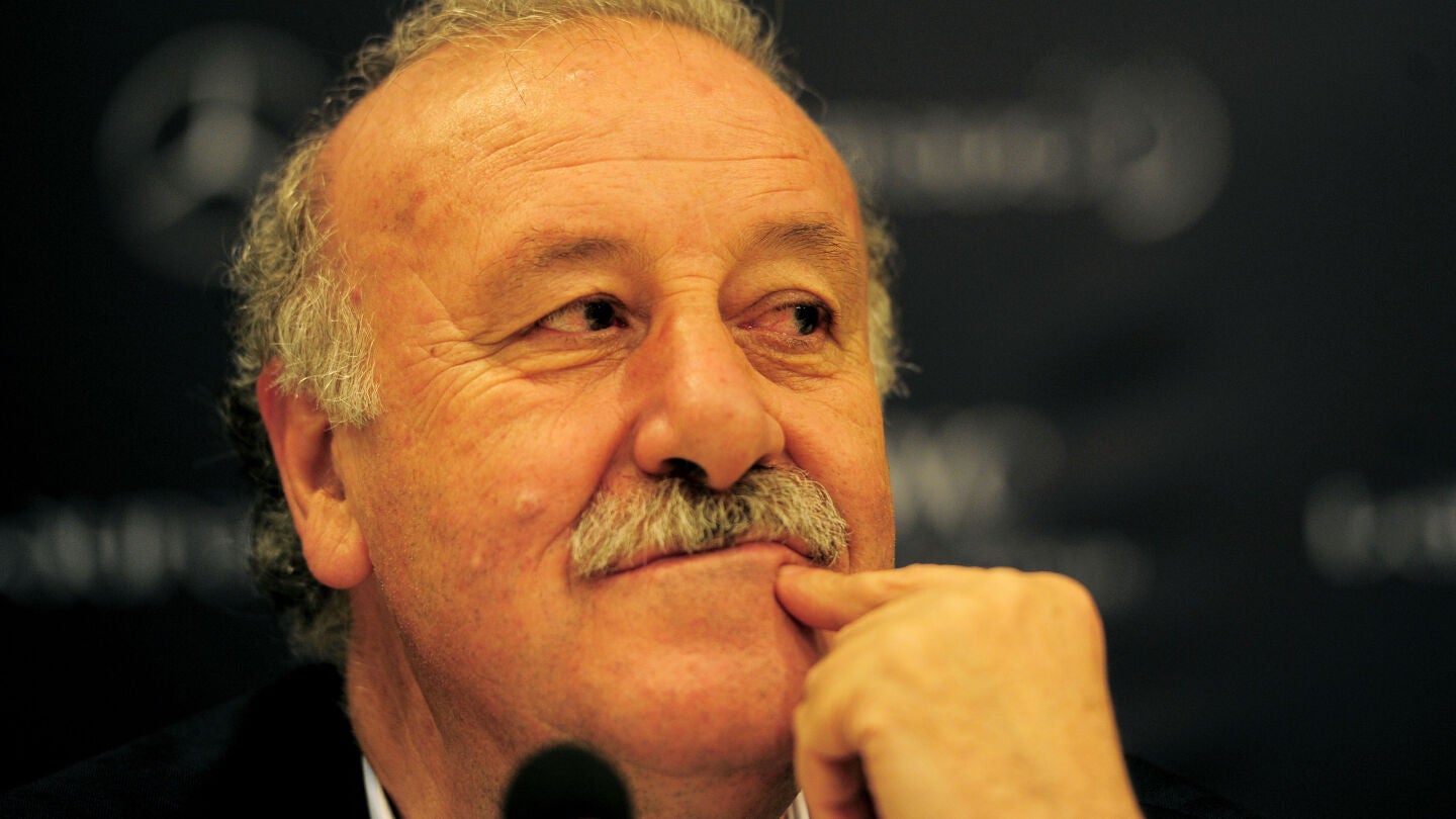 Del Bosque en rueda de prensa