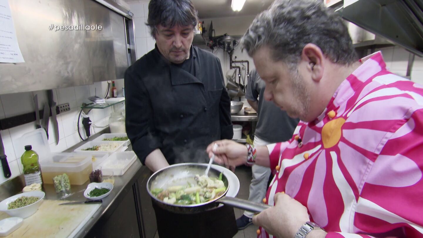 Alberto Chicote en Pesadilla en la cocina: Ol&eacute;