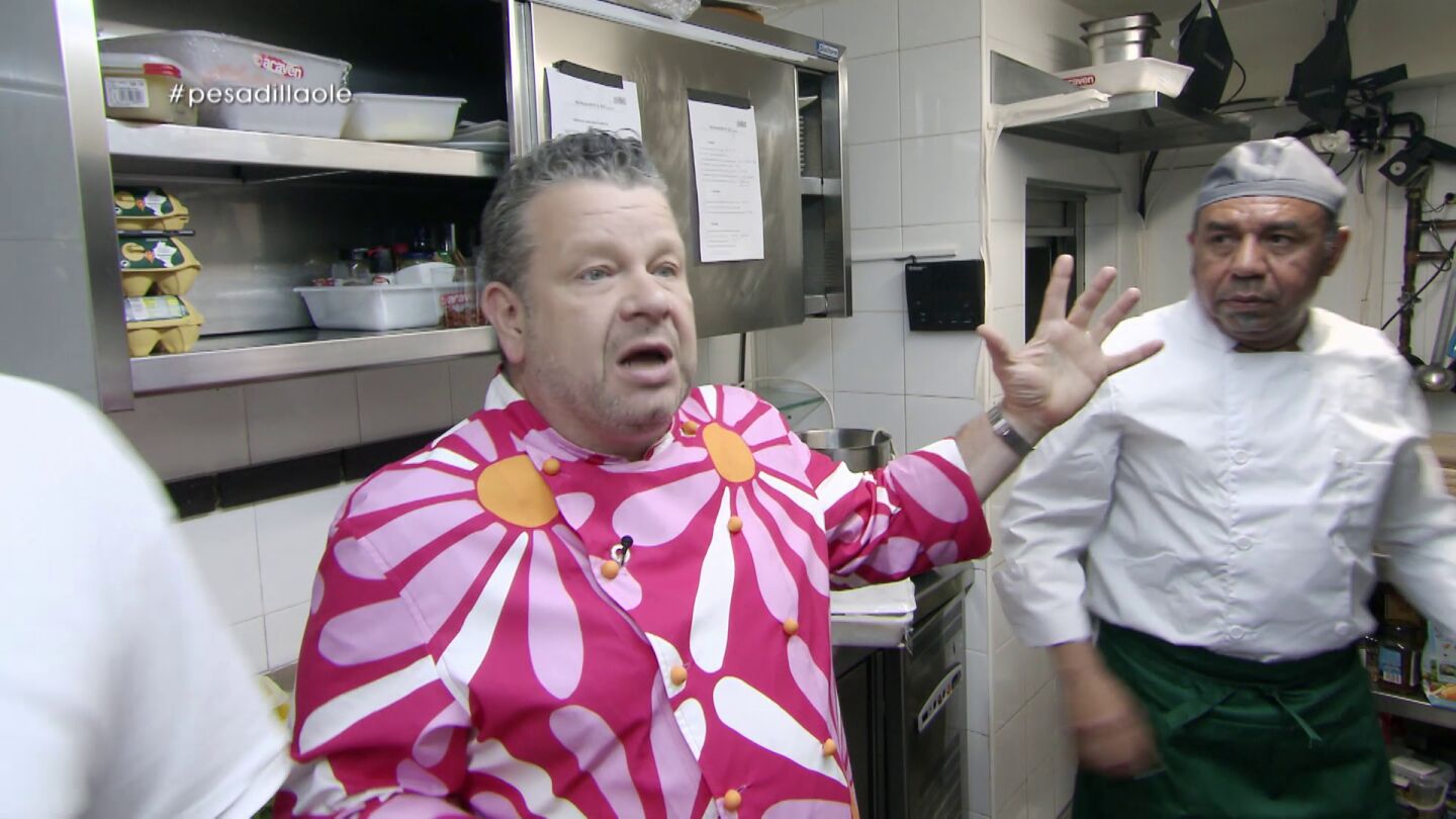 Alberto Chicote en Pesadilla en la cocina: Ol&eacute;