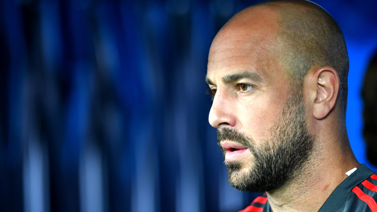 Reina, durante un partido de la Selección en el Mundial de Rusia Reina, durante un partido de la Selección en el Mundial de Rusia