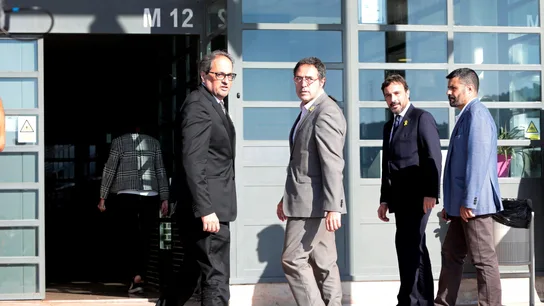 Quim Torra a las puertas de la prisión Quim Torra a las puertas de la prisión