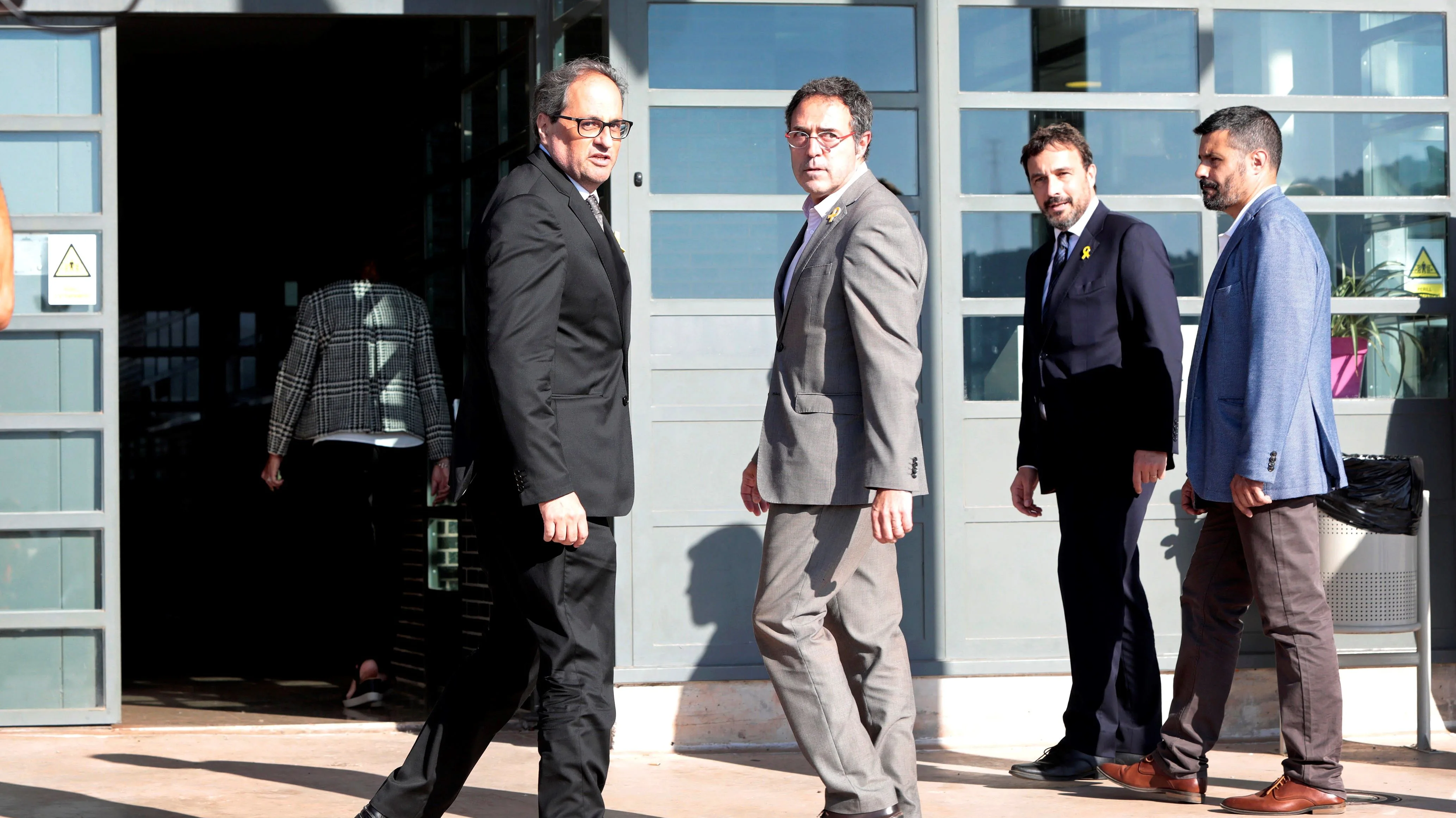 Quim Torra a las puertas de la prisión