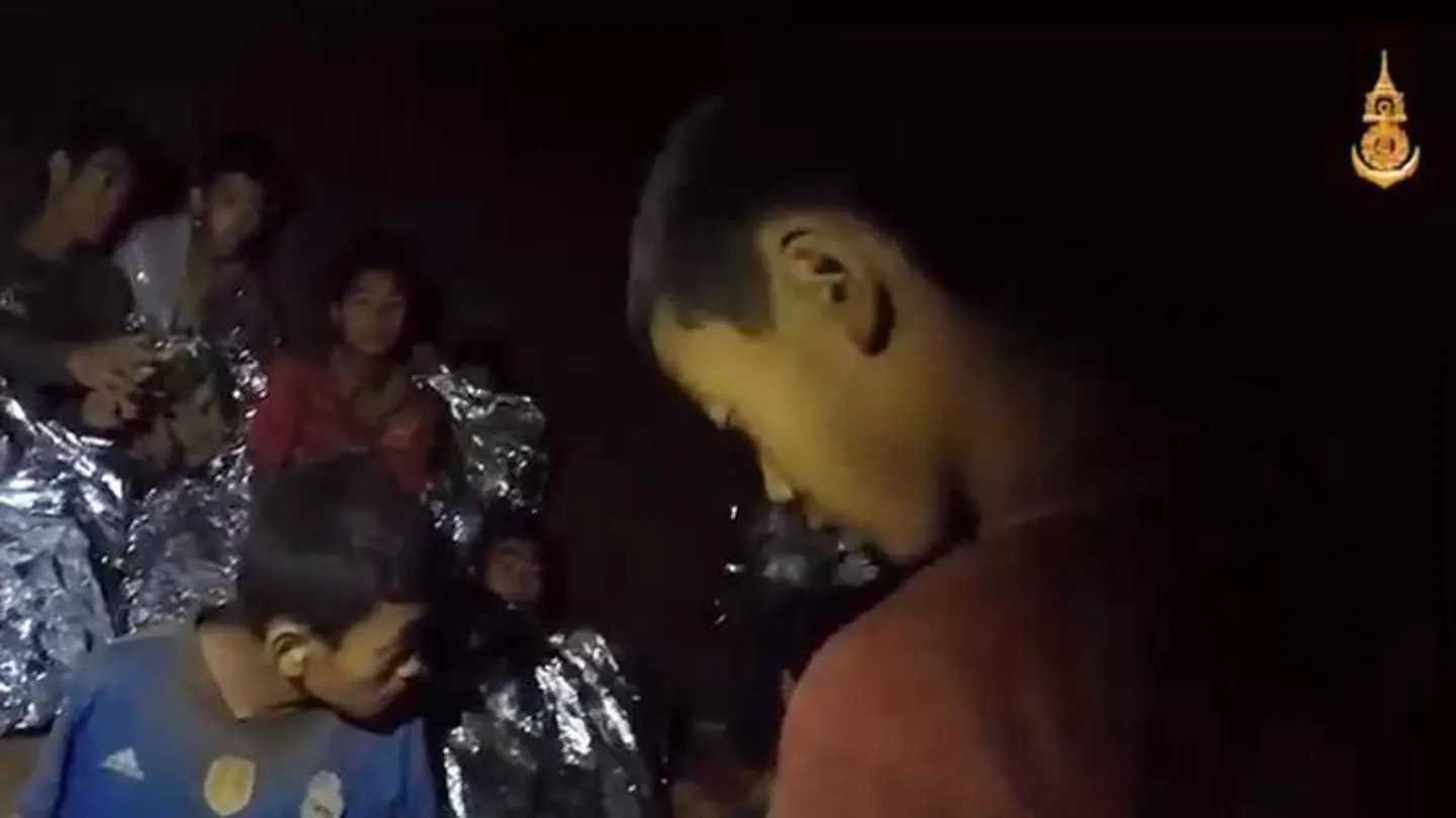 Algunos de los niños atrapados en la cueva de Tailandia Algunos de los niños atrapados en la cueva de Tailandia