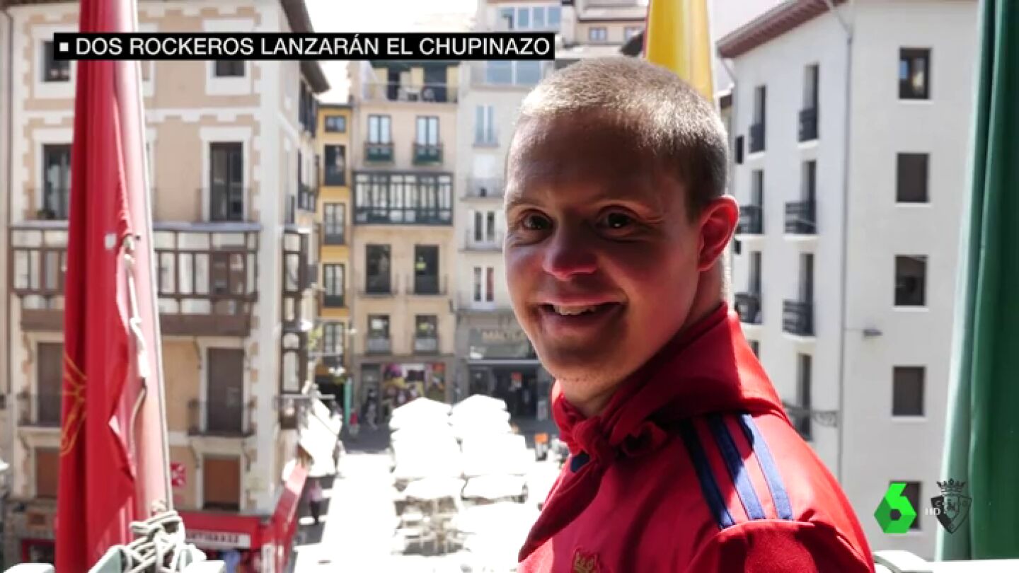 Leire, Ibai y la hermosa intrahistoria que esconde el chupinazo de San Ferm&iacute;n, o c&oacute;mo triunfar desde lo m&aacute;s alto