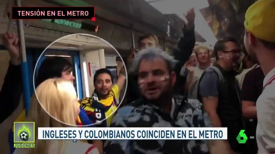 Pelea entre ingleses y colombianos Pelea entre ingleses y colombianos