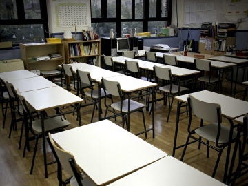 Un aula de un colegio Un aula de un colegio