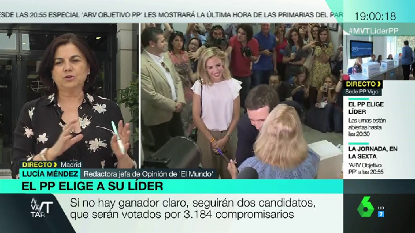 Luc&iacute;a M&eacute;ndez en M&aacute;s Vale Tarde