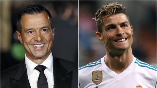 Jorge Mendes y Cristiano Ronaldo Jorge Mendes y Cristiano Ronaldo