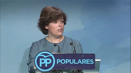 Santamaría insiste a Casado en una candidatura única tras las ganar primarias del PP: "Nuestros militantes merecen unidad" Santamaría insiste a Casado en una candidatura única tras las ganar primarias del PP: "Nuestros militantes merecen unidad"