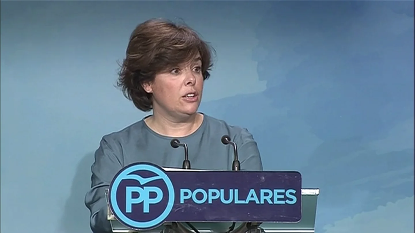 Santamaría insiste a Casado en una candidatura única tras las ganar primarias del PP: "Nuestros militantes merecen unidad" Santamaría insiste a Casado en una candidatura única tras las ganar primarias del PP: "Nuestros militantes merecen unidad"