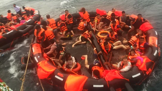 Naufragio en Phuket, Tailandia Naufragio en Phuket, Tailandia