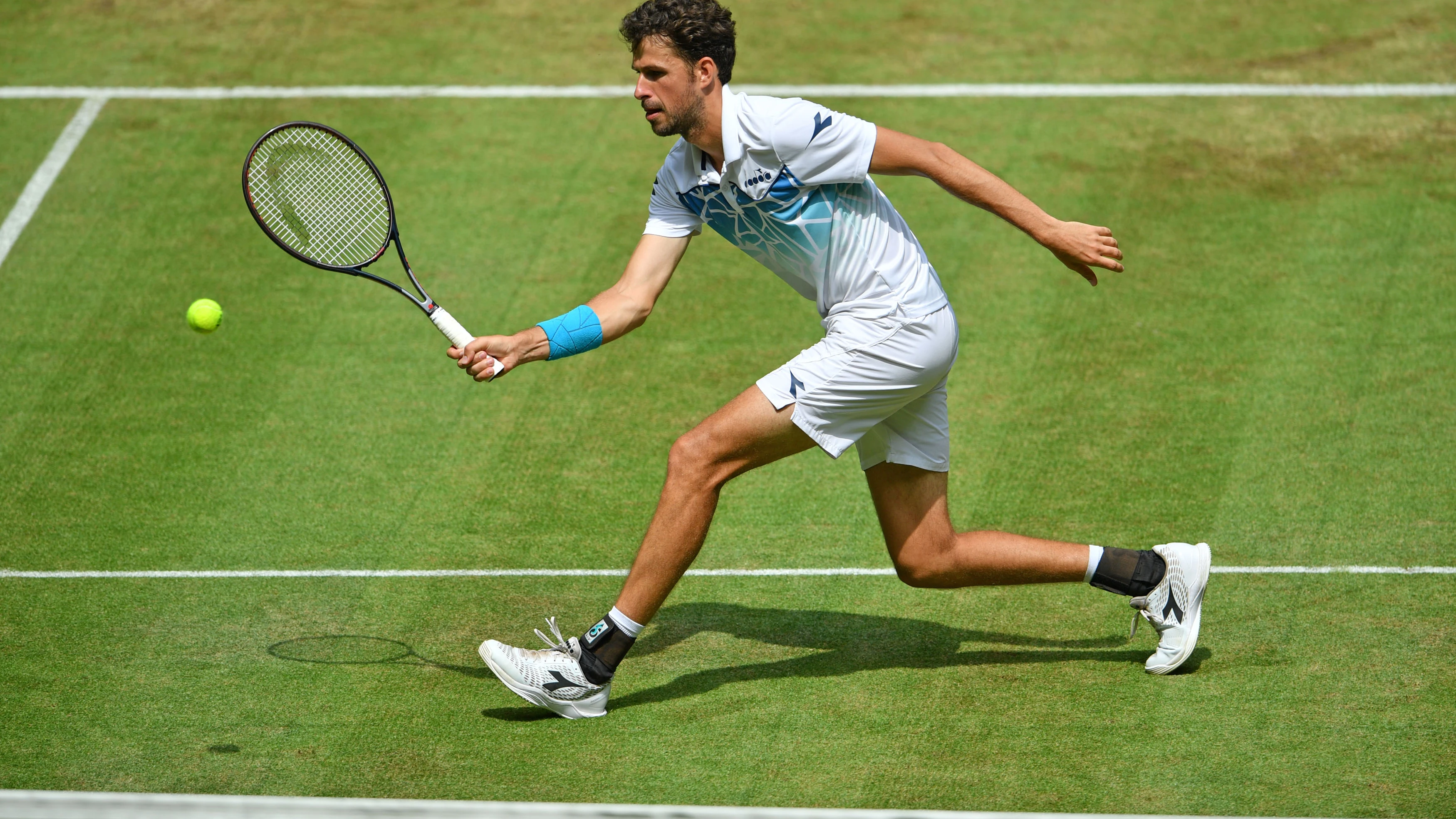 Robin Haase jugando 