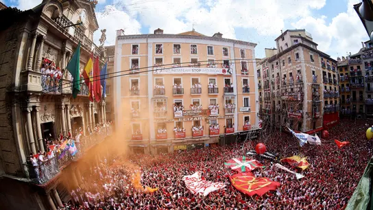 Imagen del chupinazo de los Sanfermines 2018 Sanfermines 2018