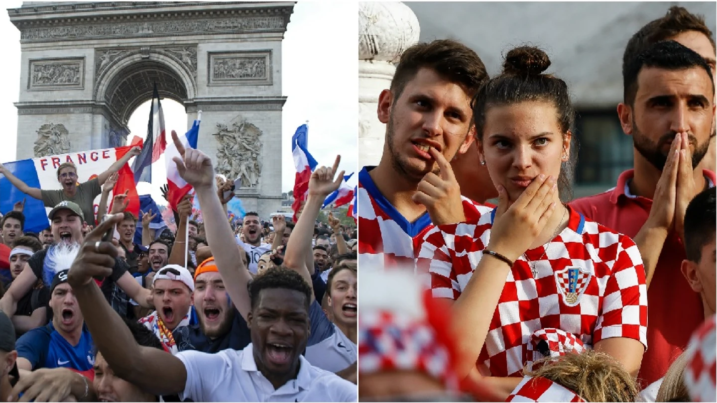 París y Zagreb, cara y cruz de la final del Mundial París y Zagreb, cara y cruz de la final del Mundial
