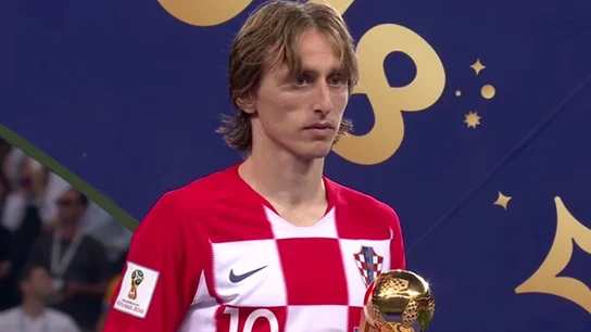Modric, Balón de Oro a mejor jugador de Rusia 2018 Modric, Balón de Oro a mejor jugador de Rusia 2018