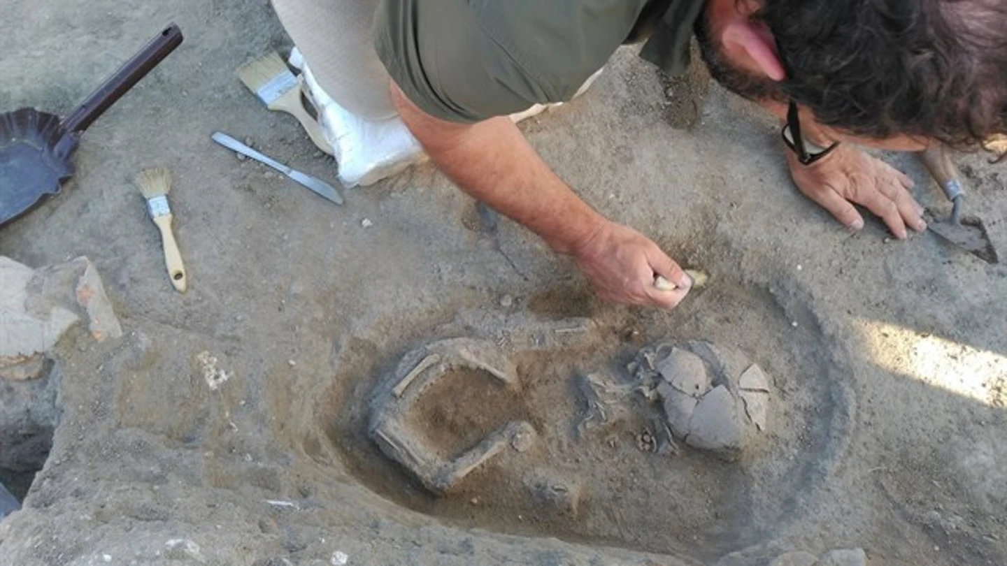 Equipo arqueológico que ha estado trabajando Villa Romana Equipo arqueológico que ha estado trabajando Villa Romana