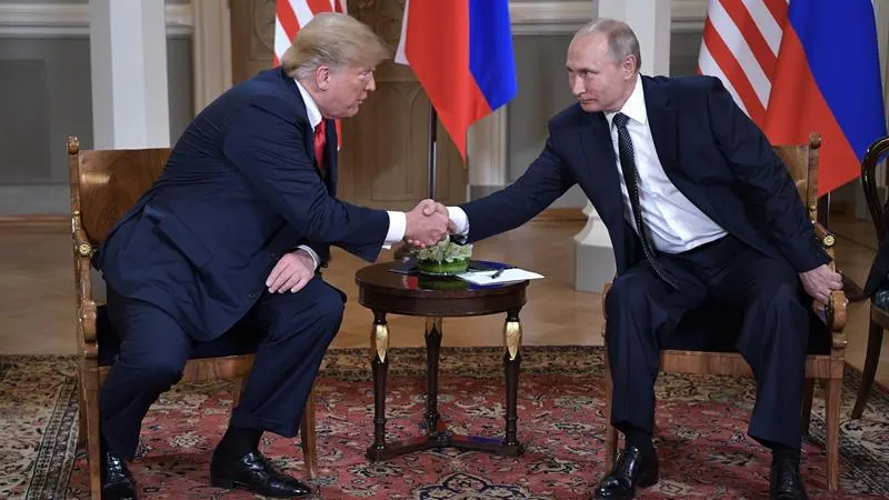 Donald Trump y Vladímir Putin Donald Trump y Vladímir Putin