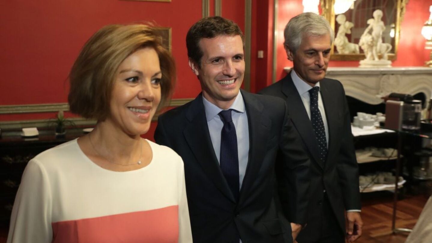 laSexta Noticias 20:00 (16-07-18) Mar&iacute;a Dolores de Cospedal apoya a Pablo Casado como "una magn&iacute;fica opci&oacute;n" para liderar el PP