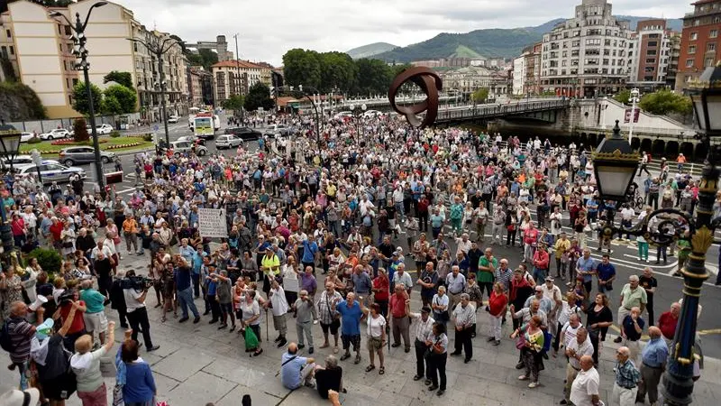 Manifestación de pensionistas