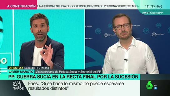 Javier Maroto, vicesecretario del PP Javier Maroto, vicesecretario del PP