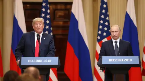 Donald Trump y Vladímir Putin Donald Trump y Vladímir Putin