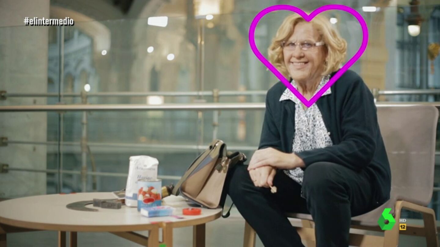 Joaqu&iacute;n Reyes imita a Manuela Carmena